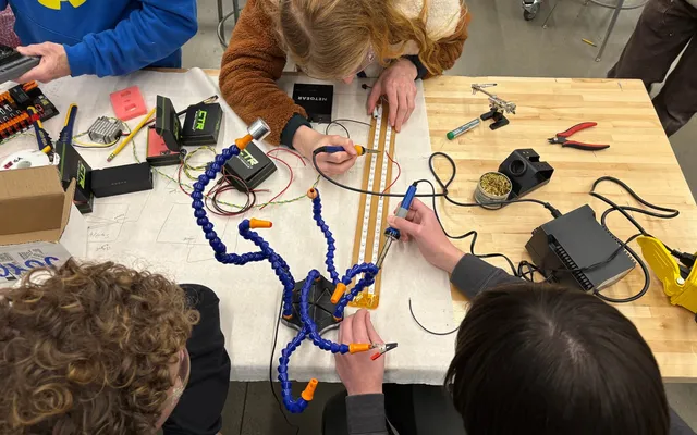 Electronics and Pneumatics subteam