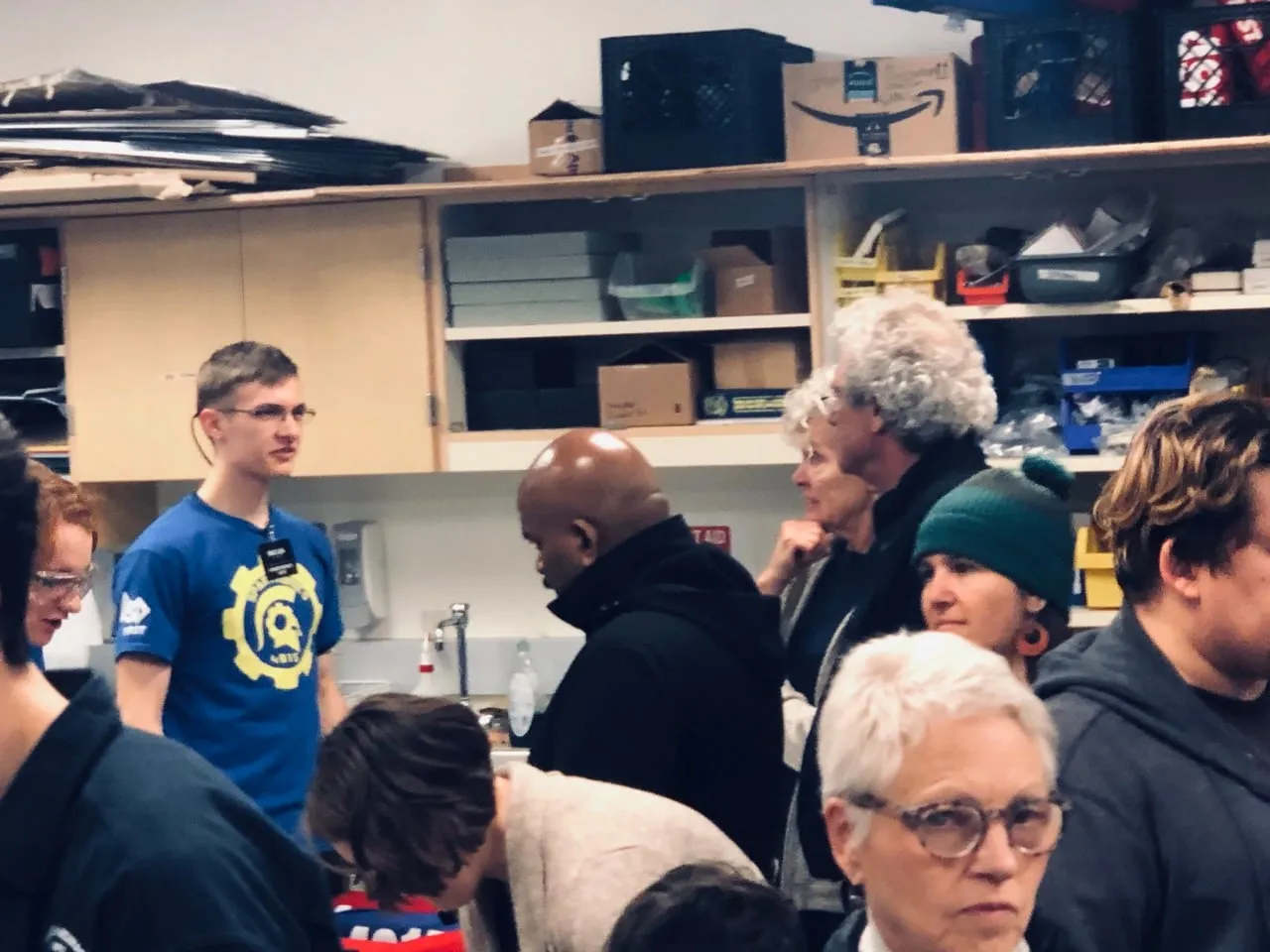 Spartronics students demo the process!