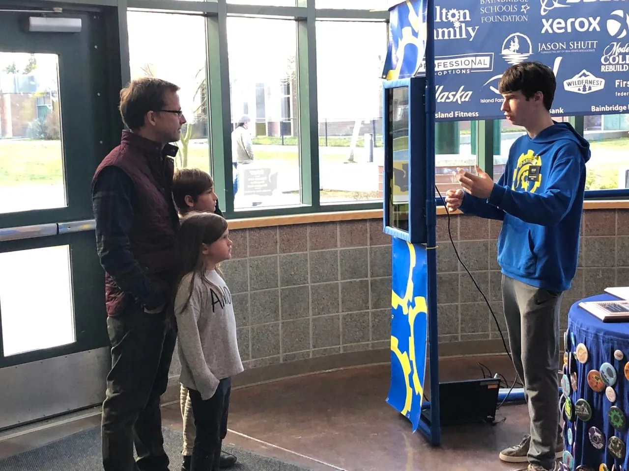 Spartronics students demo the process!