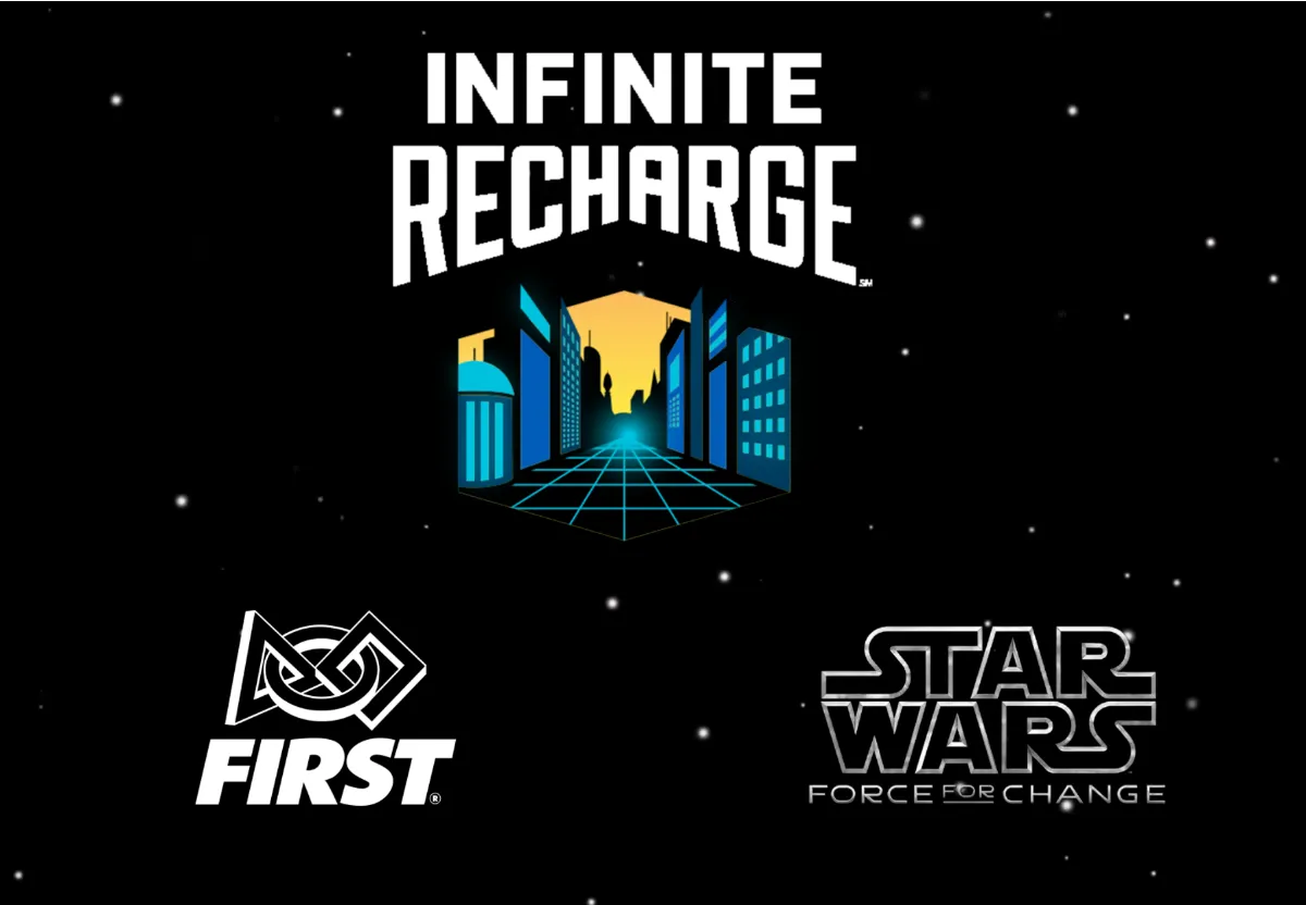 2020 FIRST robotics game: Infinite Recharge logo