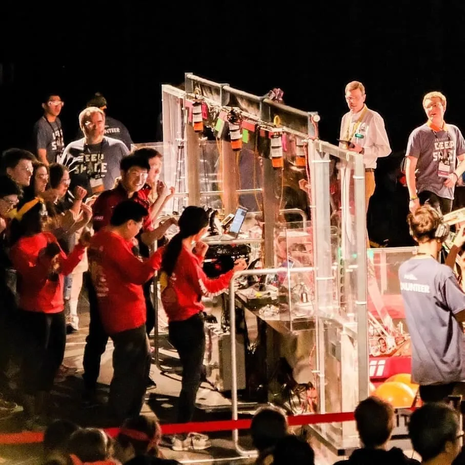 CyberKnights Team 4911 at World's in Houston