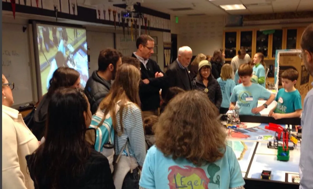 Our FLL teams drew big crowds!